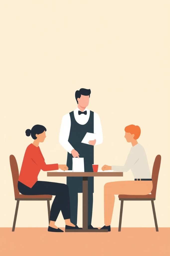 Restaurant floor service coordinated with Digitable